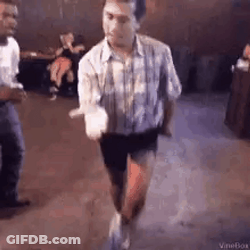 Drunk Guy Dance Moves GIF
