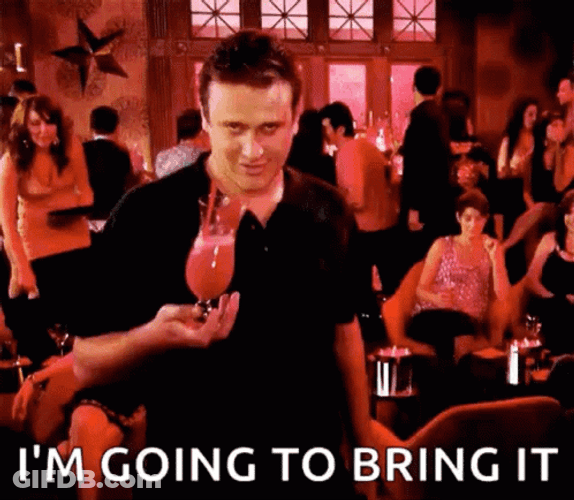 Drunk Guy Is Going To Bring It GIF