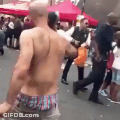 Drunk Guy Thinks Shoe Is Phone GIF