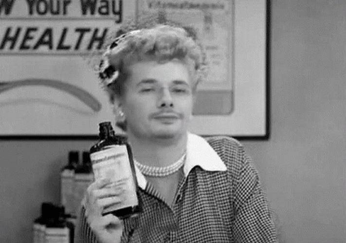 Drunk Guy Wearing Women Clothes GIF