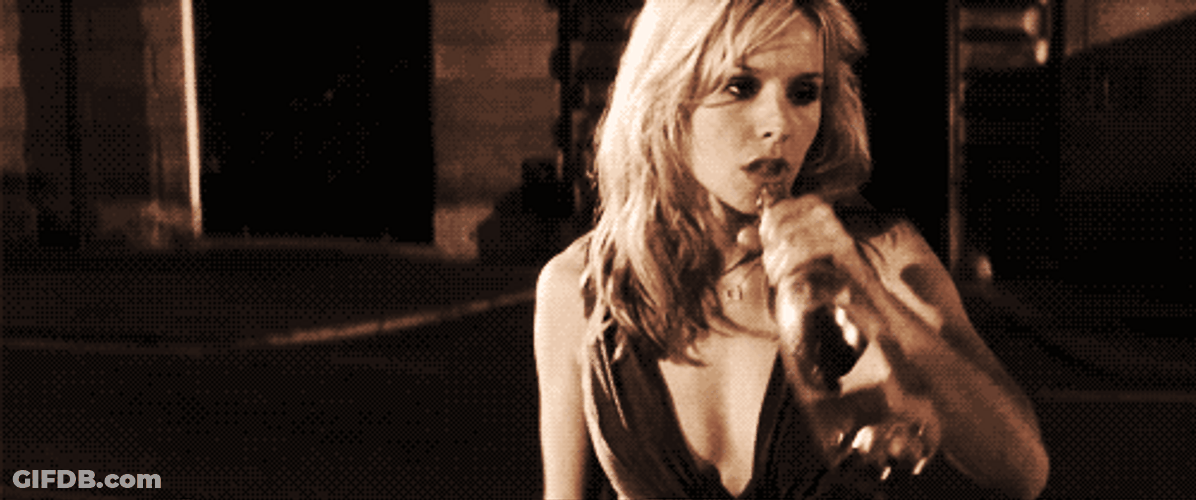 Drunk Lady Drinking Alcohol GIF