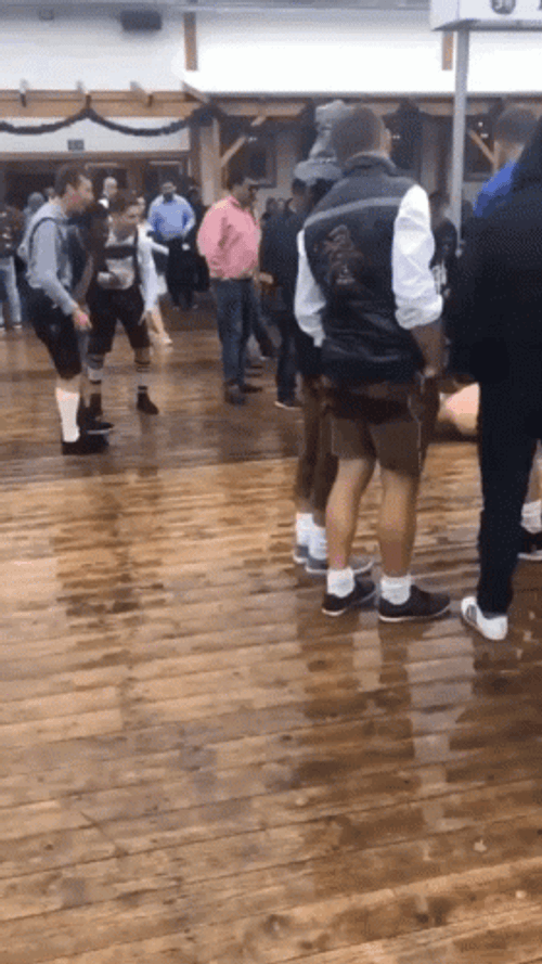 Drunk Man At Oktoberfest GIF