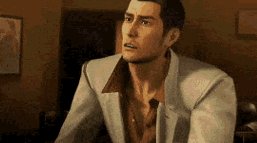 Drunk Man Looking At Damn Daniel GIF
