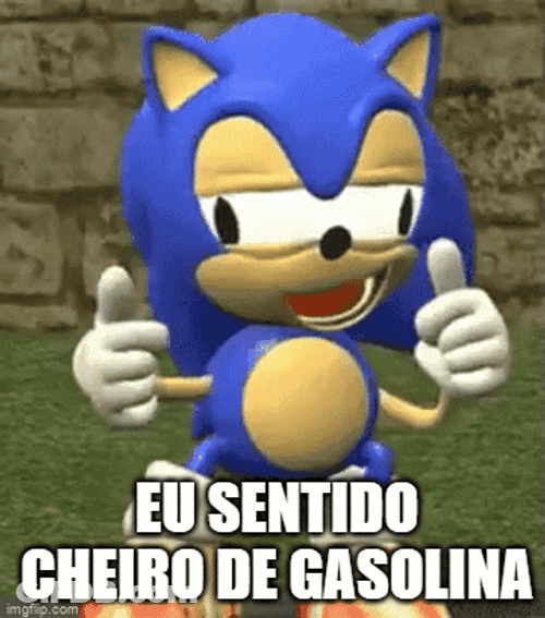 Drunk Sonic Meme GIF
