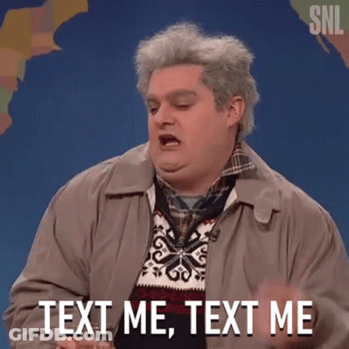 Drunk Uncle Bobby Moynihan Send Me Text Message GIF