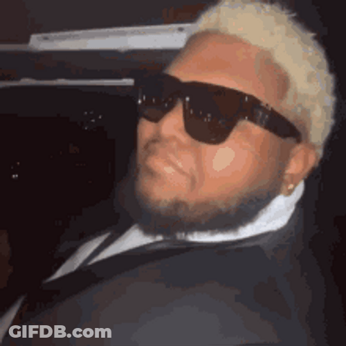 Druski Happily Shaking Head GIF