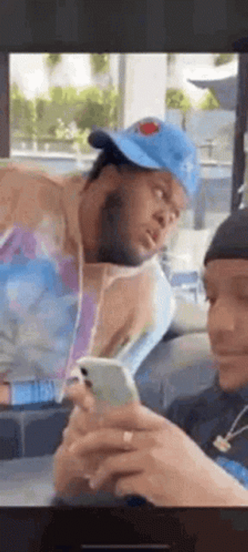 Druski We Got Em Side Eye Cellphone GIF