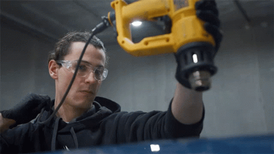 Dry Heat Air Blower GIF