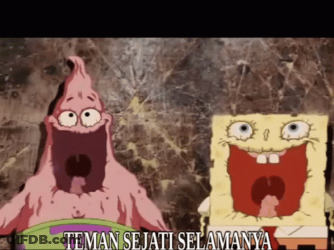 Dry Spongebob And Patrick Need Water GIF