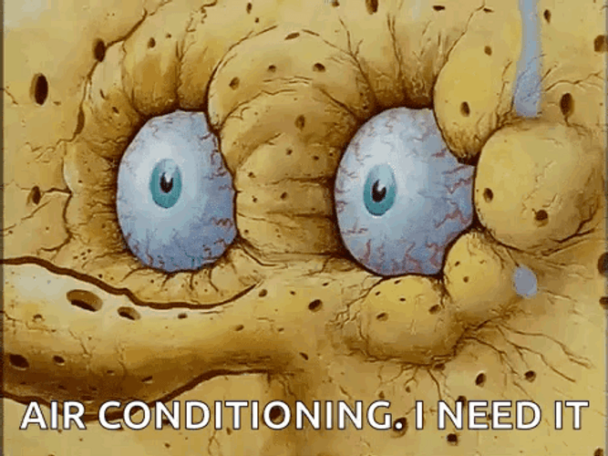 Dry Spongebob Can't Breath GIF
