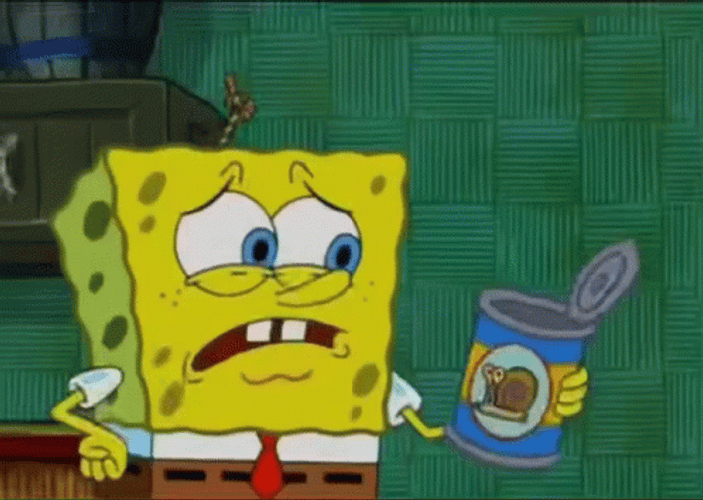 Dry Spongebob Got Poisoned GIF