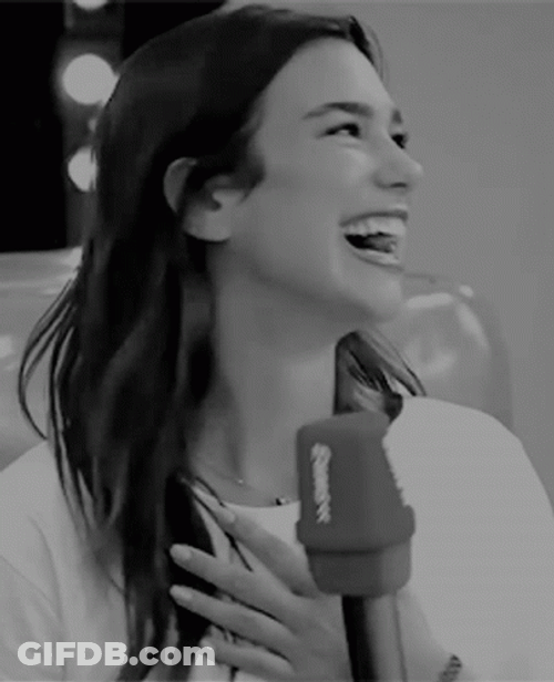 Dua Lipa Beautiful Smile GIF