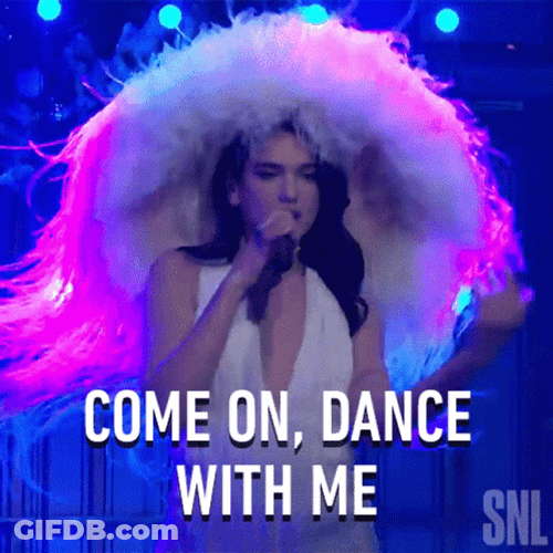 Dua Lipa Dance With Me GIF