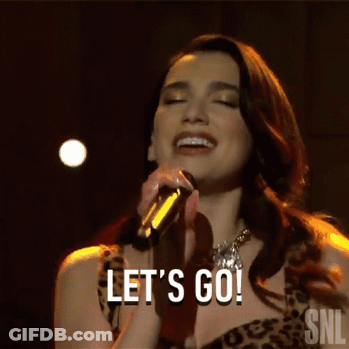 Dua Lipa Dont Start Now Lets Go Song GIF