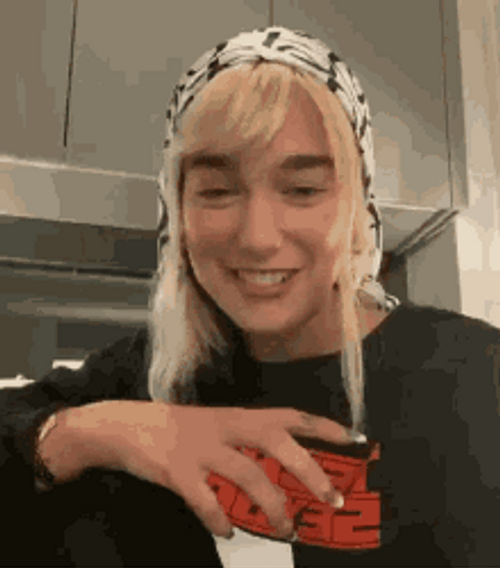 Dua Lipa Italian Hand Gesture Signal GIF