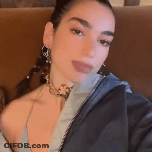 Dua Lipa Selfie Smiling GIF