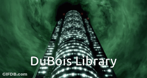 Dubois Library Tall Building GIF