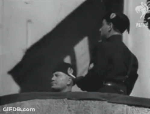 Duce Benito Mussolini GIF