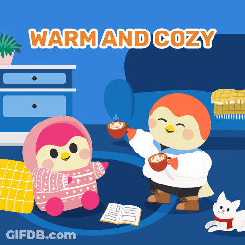 Duck And Mouse Cozy Corners + Good Company GIF