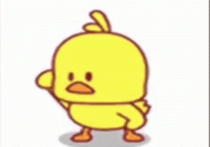 Duck Cartoon Dancing GIF