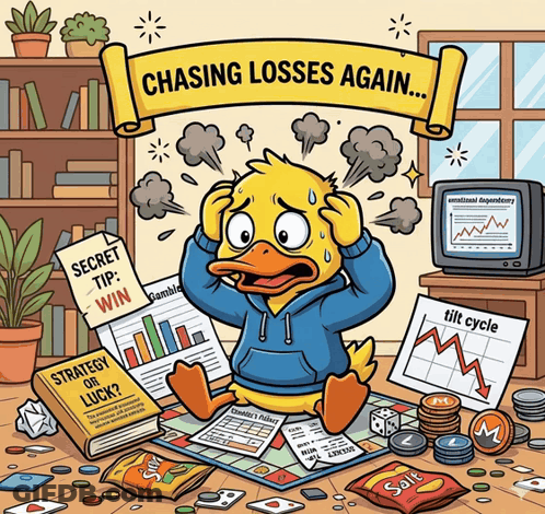 Duck Chasing Losses Again GIF