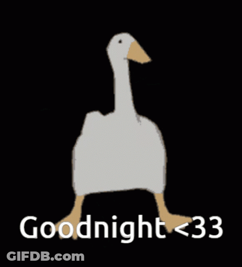 Duck Dance To Bid Goodnight GIF