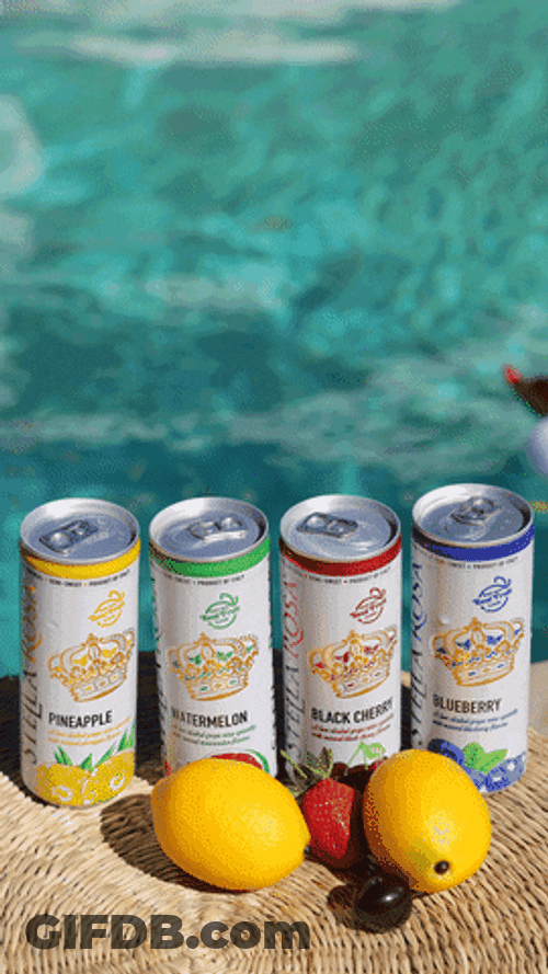 Duck Floaties On The Pool GIF