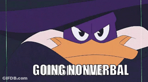 Duck Going Nonverbal GIF