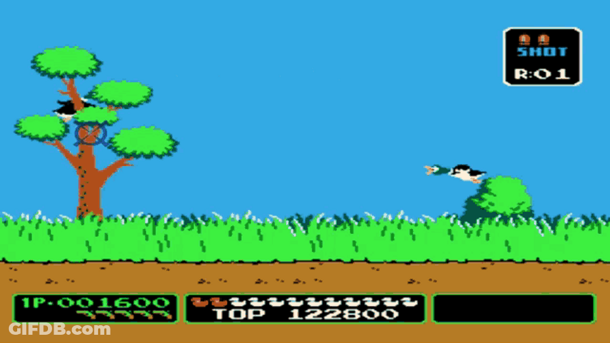 Duck Hunt Cringer 63 Hype GIF
