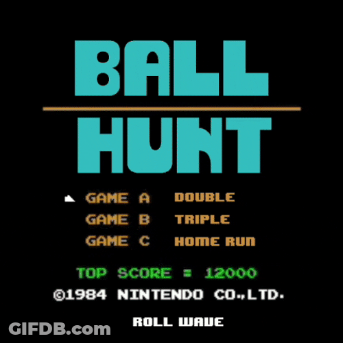 Duck Hunt Home Run GIF