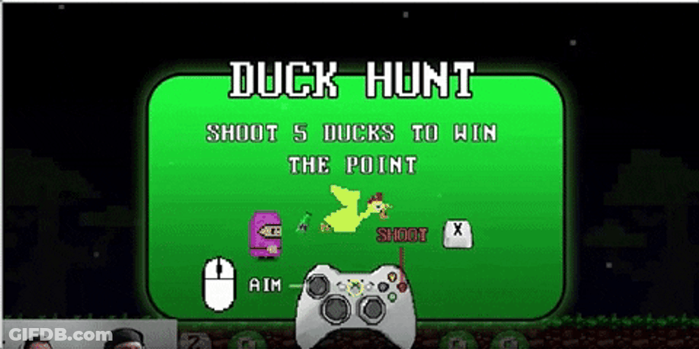 Duck Hunt Opening Intro GIF
