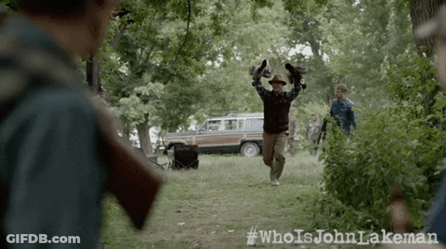 Duck Hunting Men Captured 2 Ducks GIF