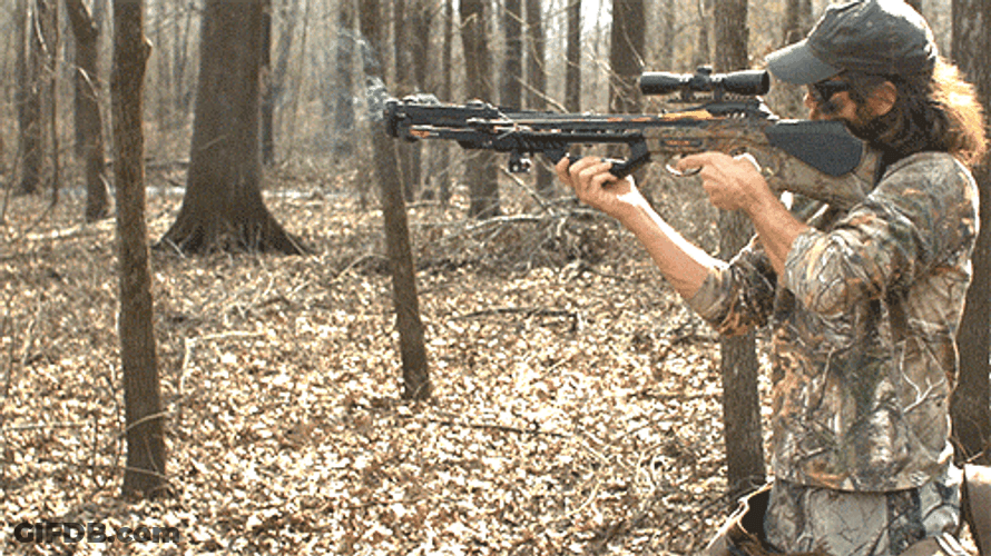 Duck Hunting Woman With A Rifle GIF