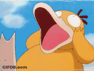 Duck Mouth Open Saying Chase GIF