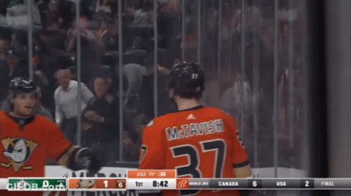 Ducks Power Play Goal Display GIF