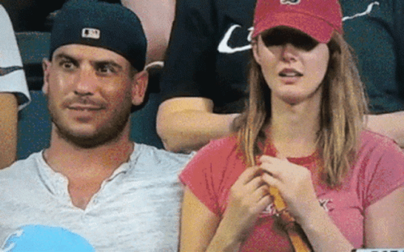 Dude Cheating On Wife Caught On TV GIF