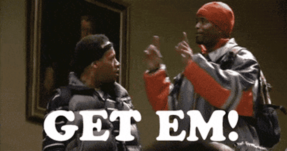 Dude Get Em! GIF