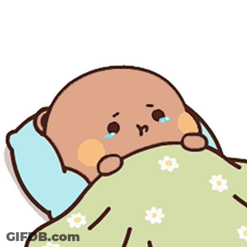 Dudu Bed Cries In Sadness GIF