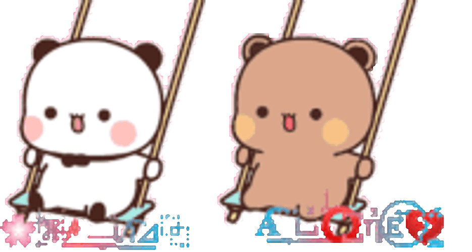 Dudu Bubu Dudu Bubu Couple Sticker GIF