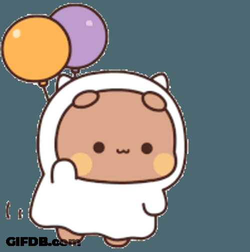 Dudu Dudu Bear Sticker GIF