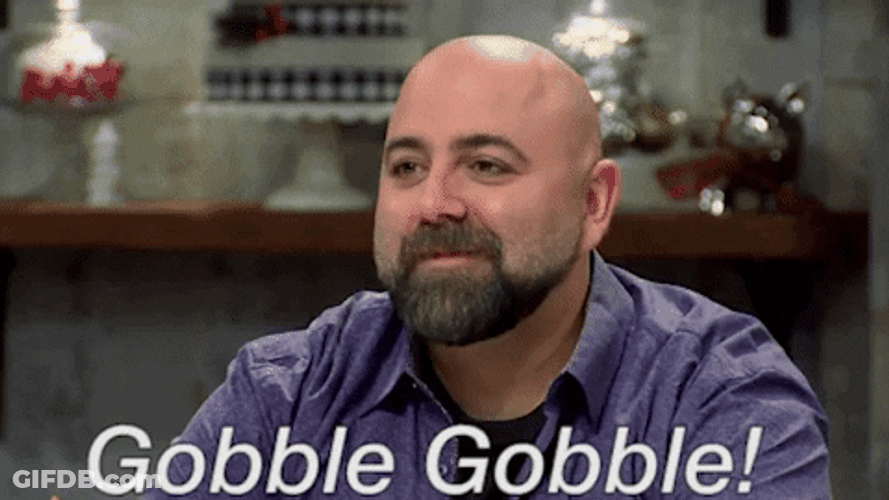 Duff Goldman Gobble GIF