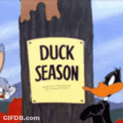Duffy Duck Open Season Meme GIF