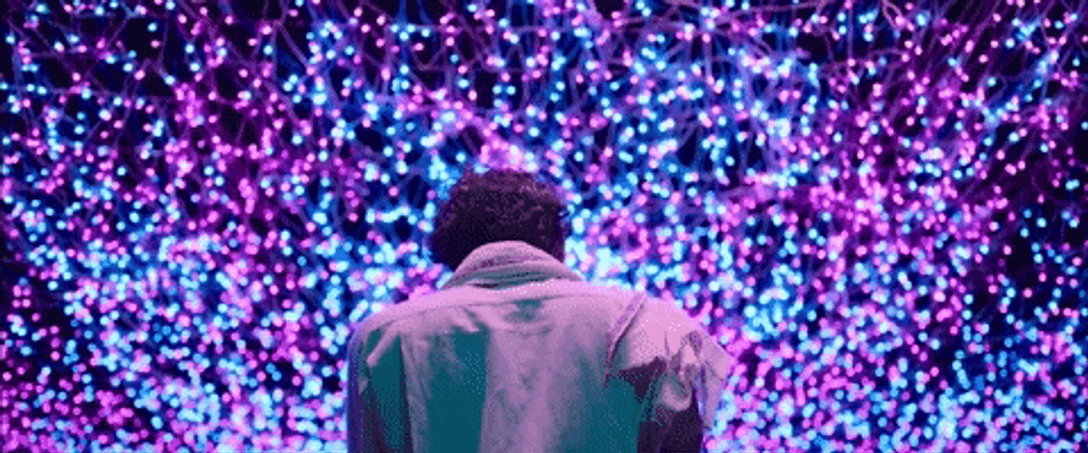 Dug Dug Neon Lights GIF