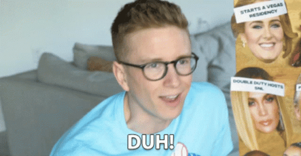 Duh Celebrity Commentator GIF