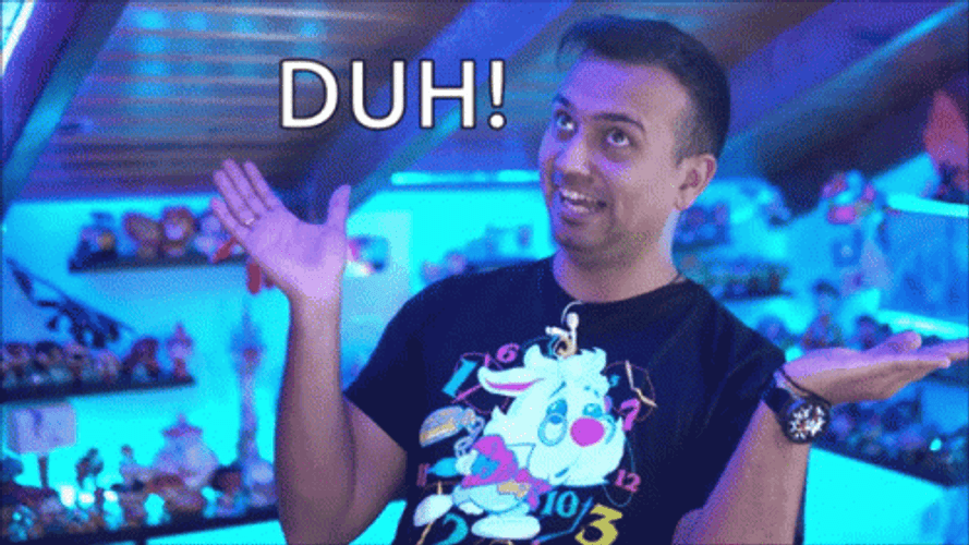 Duh Shrugging Shoulder GIF