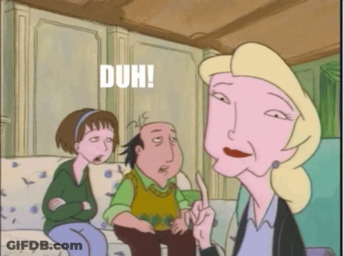 Duh The Critic GIF