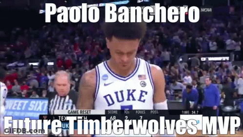 Duke Basketball Player Eyes Closed GIF
