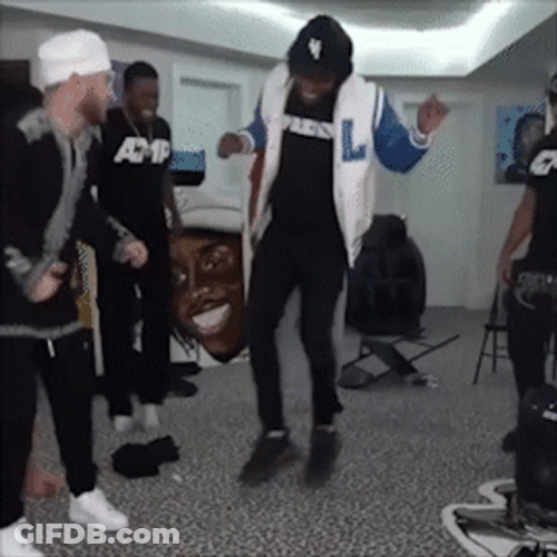 Duke Dennis Doing Sturdy Dance GIF