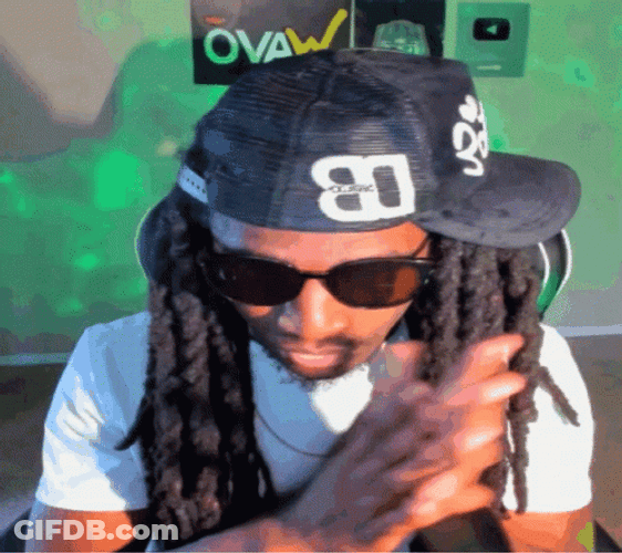 Duke Dennis Hand Brushing GIF