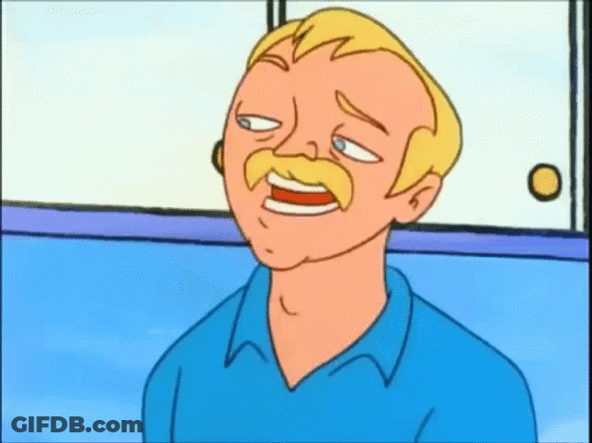 Duke Phillips Accidentally Swallows Bird GIF